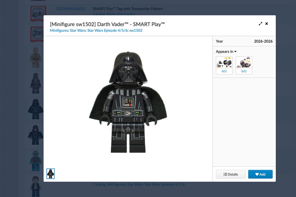 LEGO Smart Play System neu auf BrickLink