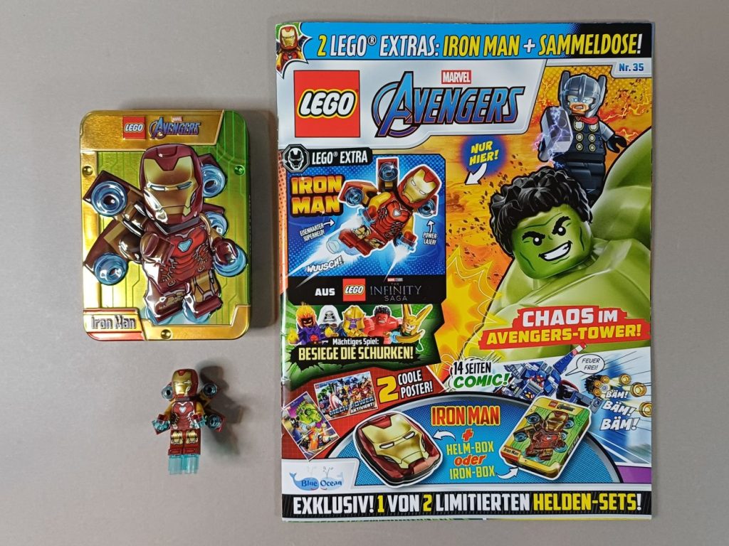 LEGO Avengers Magazin #35 mit Iron Man