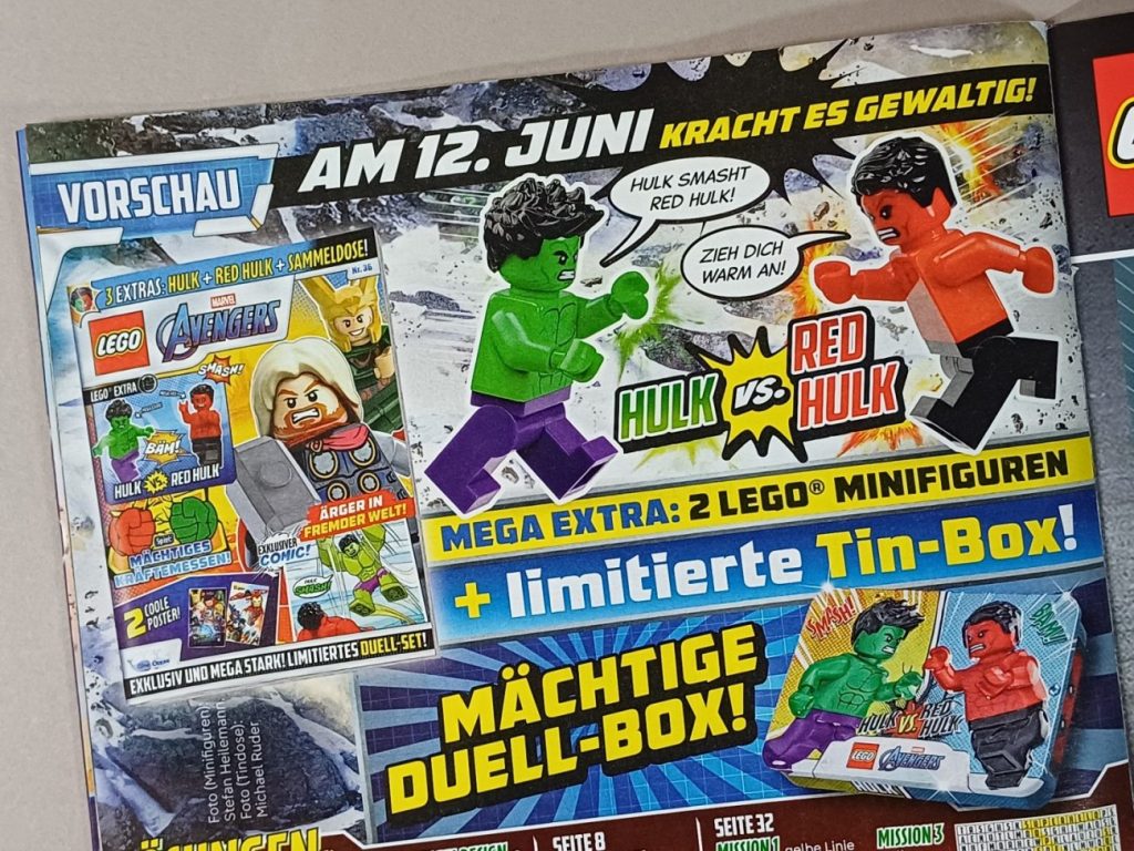 LEGO Avengers Magazin #35 mit Iron Man