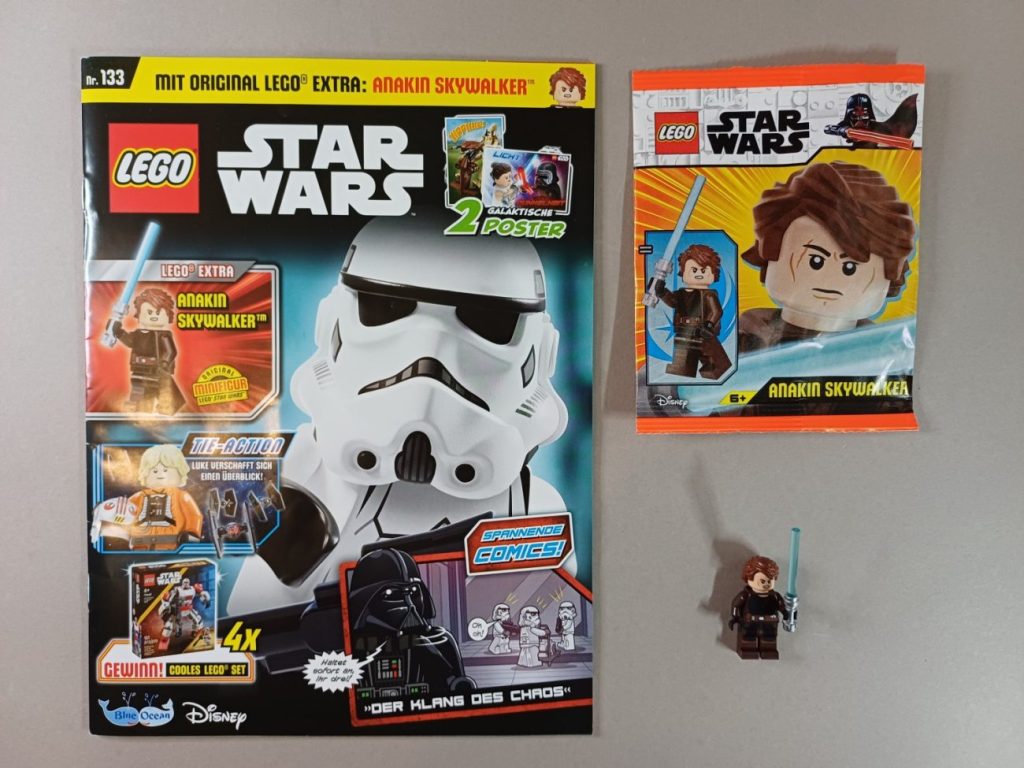 LEGO Star Wars Magazin 133 mit Anakin Skywalker