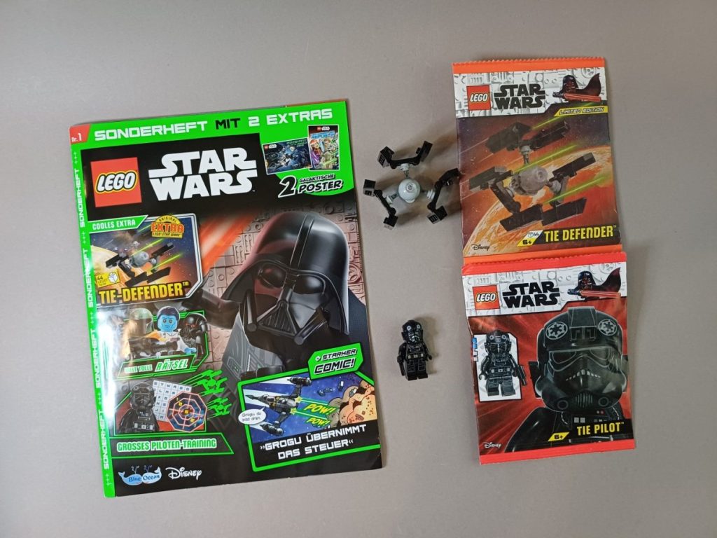 LEGO Star Wars Sonderheft 1 mit zwei Extras im Review