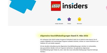 LEGO Insiders AGB: Update für BrickLink Händler