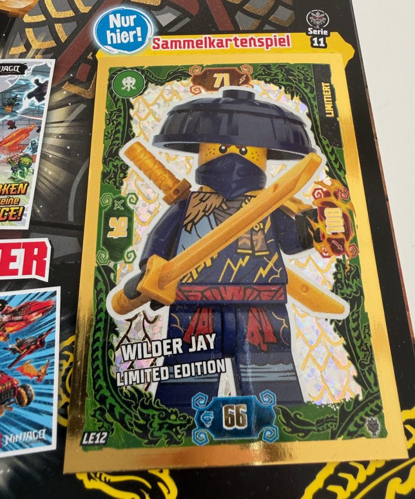 LEGO Ninjago Legacy Magazin 43 Goldkarte