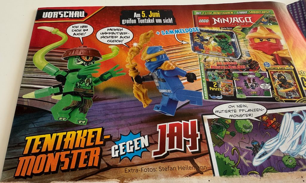 Heftvorschau LEGO Ninjago Legacy Magazin #44