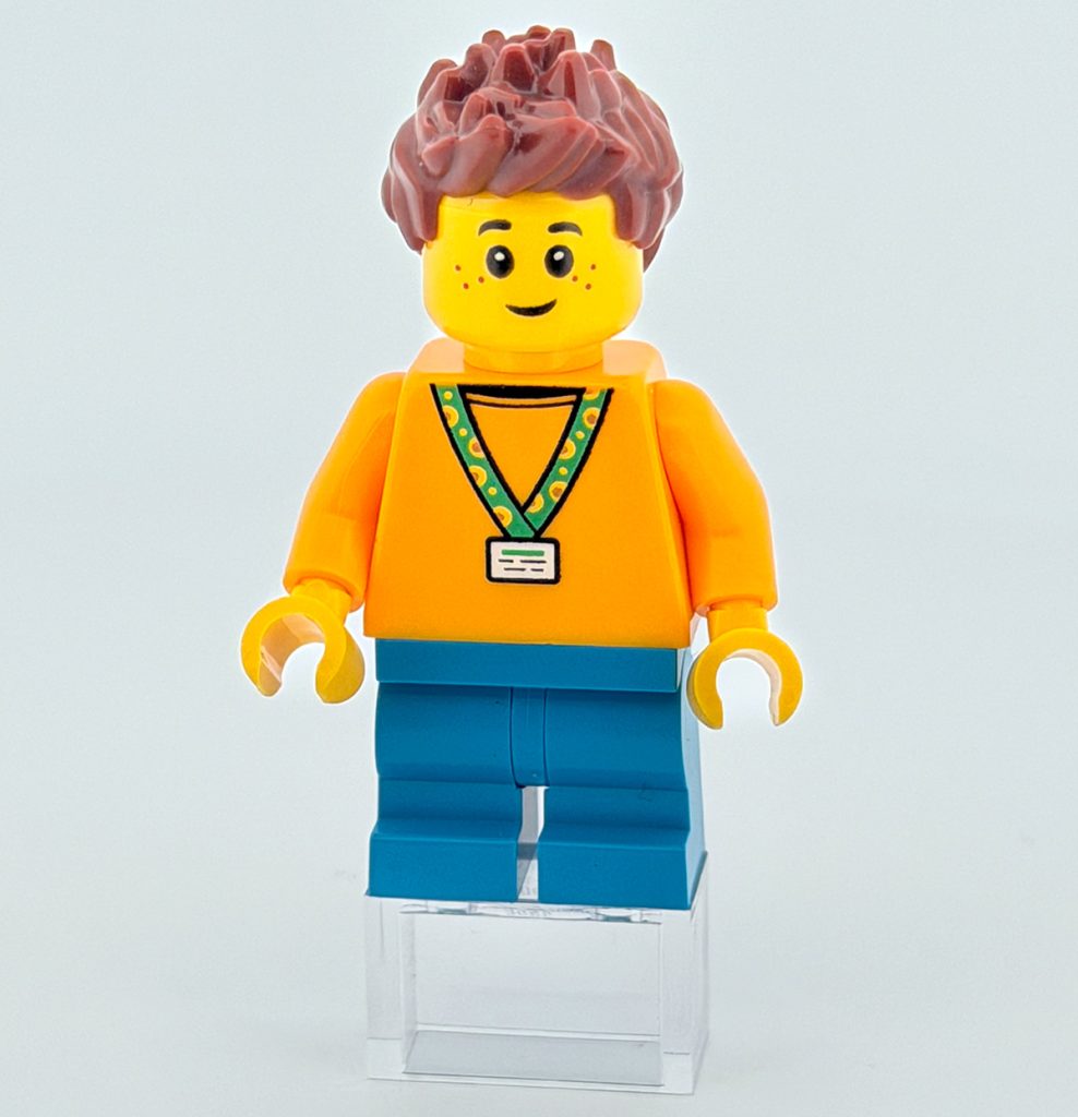 LEGO Minifigur mit Hidden Disabilities Sunflower Band