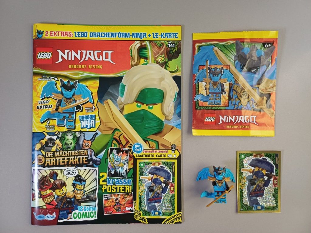 LEGO Ninjago Magazin 141 mit Dragon Nya im Review