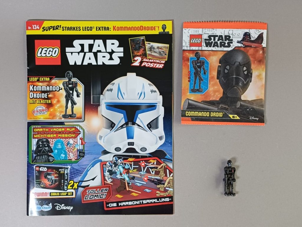 LEGO Star Wars Magazin 134 mit Kommando Droide im Review