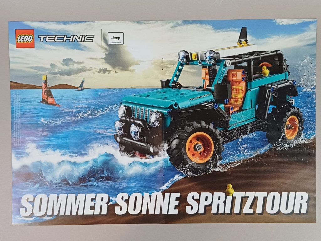 Poster im LEGO Technic Magazin