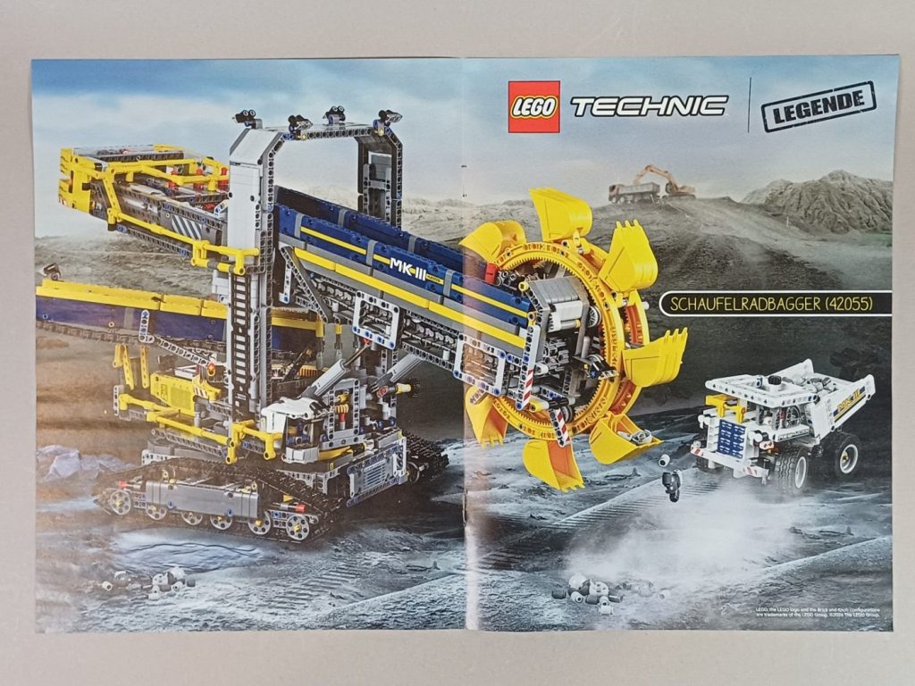 Poster im LEGO Technic Magazin