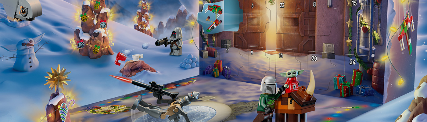 LEGO Adventskalender 2026 Themenseite bei Promobricks