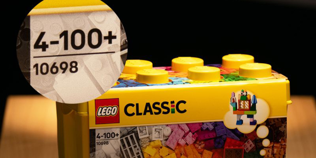 LEGO Altersempfehlung 100 Jahre