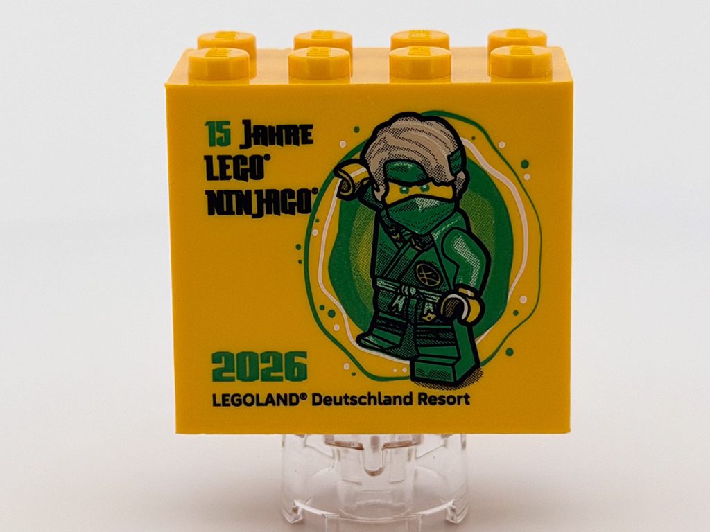 LEGO Promotional Brick 15 Jahre LEGO Ninjago