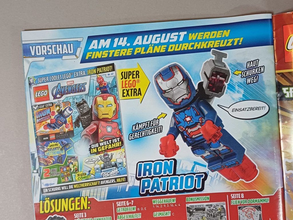 LEGO Avengers Magazin 36 im Review