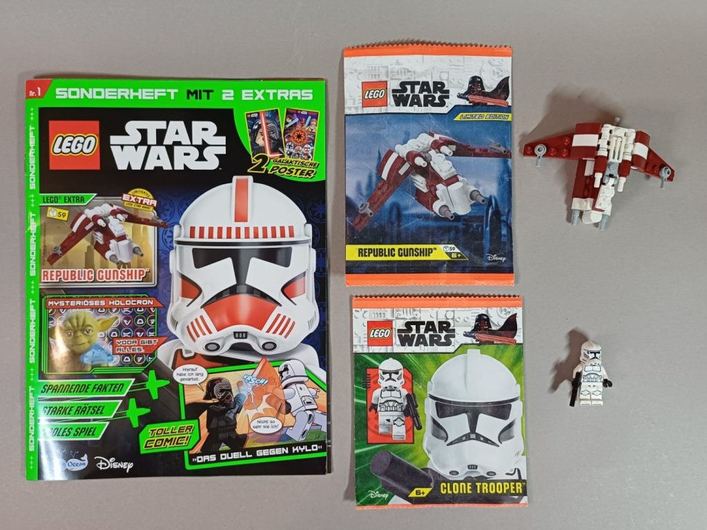 LEGO Star Wars Sonderheft 1 mit zwei Extras im Review