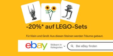 eBay Gutschein-Aktion auf LEGO Sets