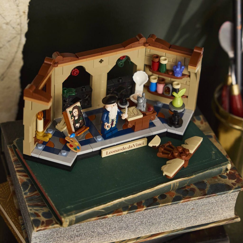 LEGO 40902 Lifestyle-Aufnahme mit der beruckten Fliese