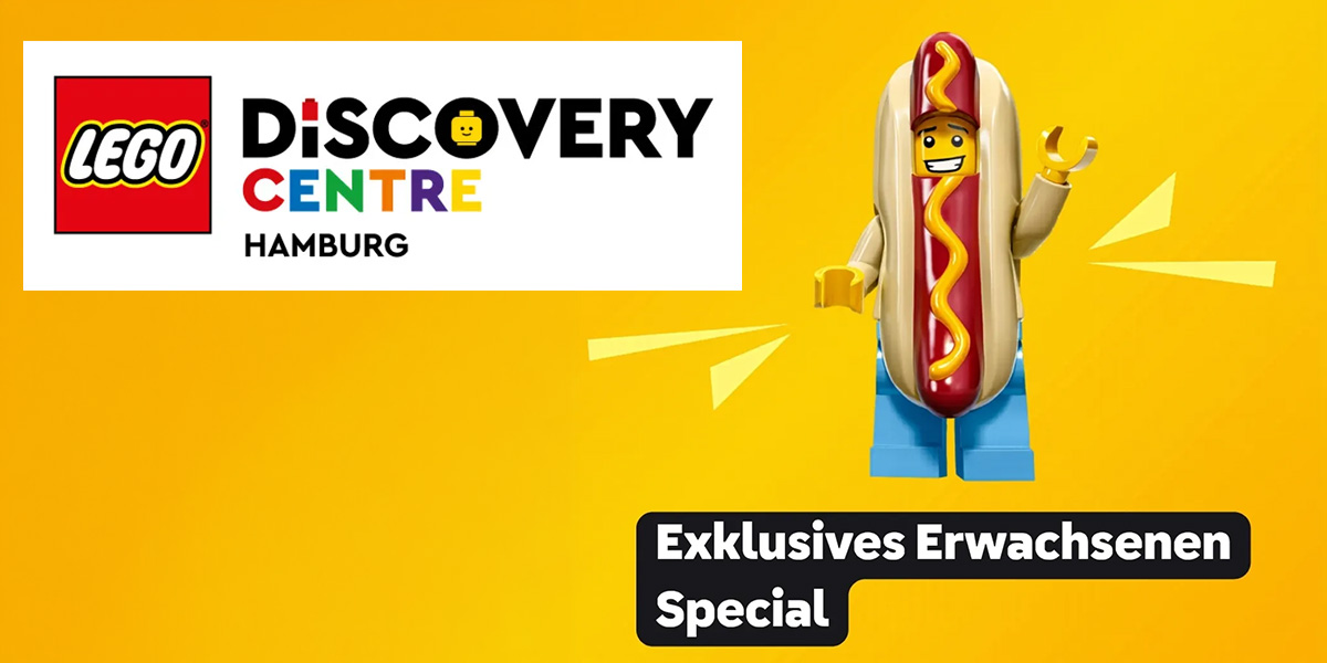 LEGO Discovery Centre Hamburg Eintritt für Erwachsene ohne Kinder