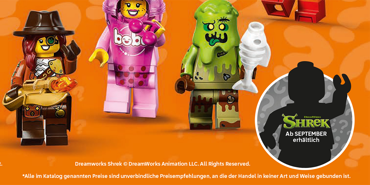 LEGO Shrek Sammelfiguren-Serie Teaser