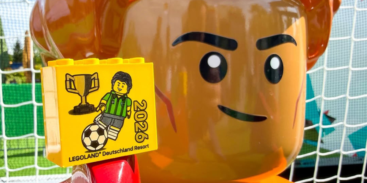 LEGOLAND Sammelstein zur Fußball WM 2026