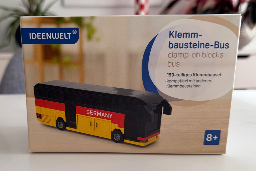 Rossmann Ideenwelt Klemmbausteinebus
