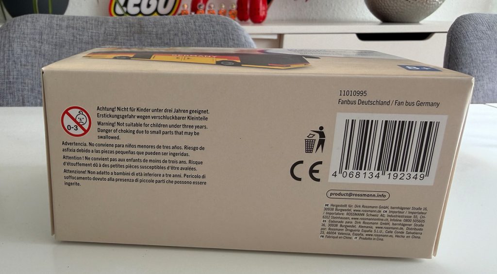 Rossmann Ideenwelt Klemmbausteinebus