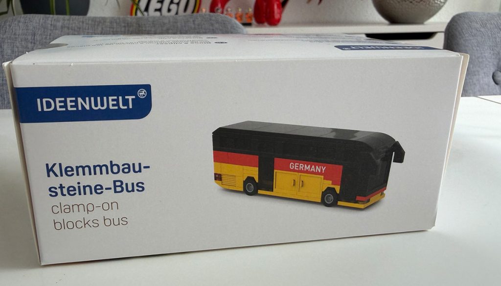 Rossmann Ideenwelt Klemmbausteinebus