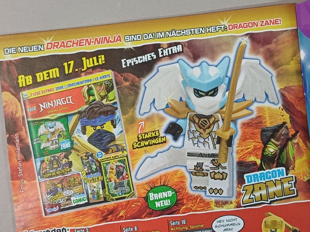LEGO Ninjago Magazin 143 Heftvorschau