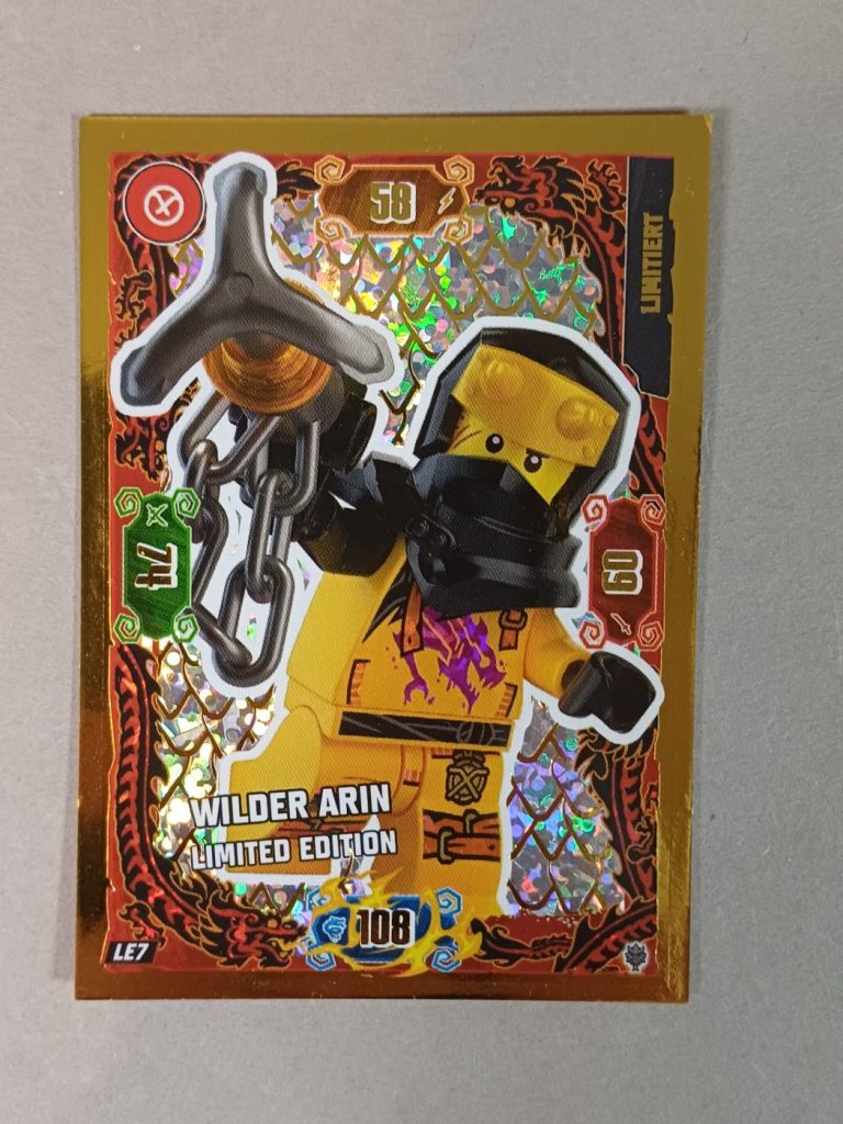 LEGO Ninjago Magazin 142 Sammelkarte