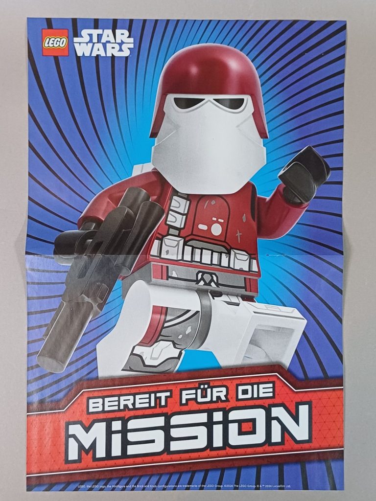 LEGO Star Wars Magazin 136 mit Galactic Marine Minifigur im Review
