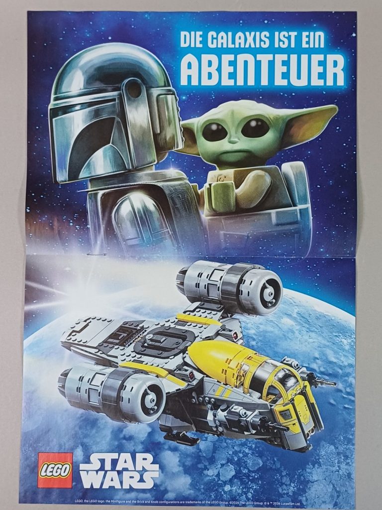 LEGO Star Wars Magazin 136 mit Galactic Marine Minifigur im Review