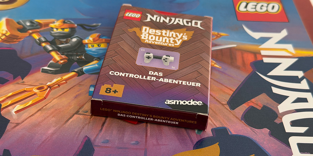 Das Controller-Abenteuer: Erste Erweiterung für neues LEGO Ninjago Brettspiel