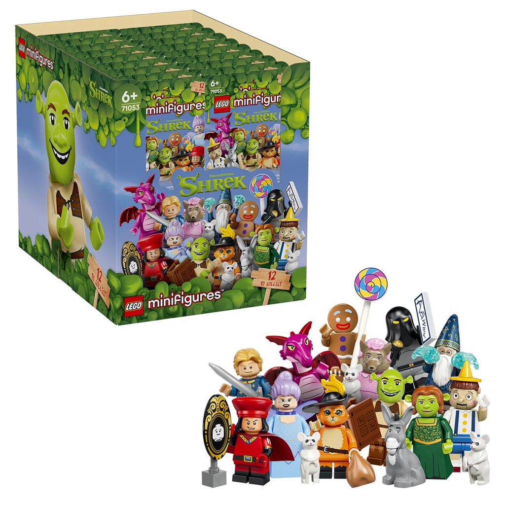 LEGO 71053 Shrek Minifiguren Serie - Verkaufsdisplay