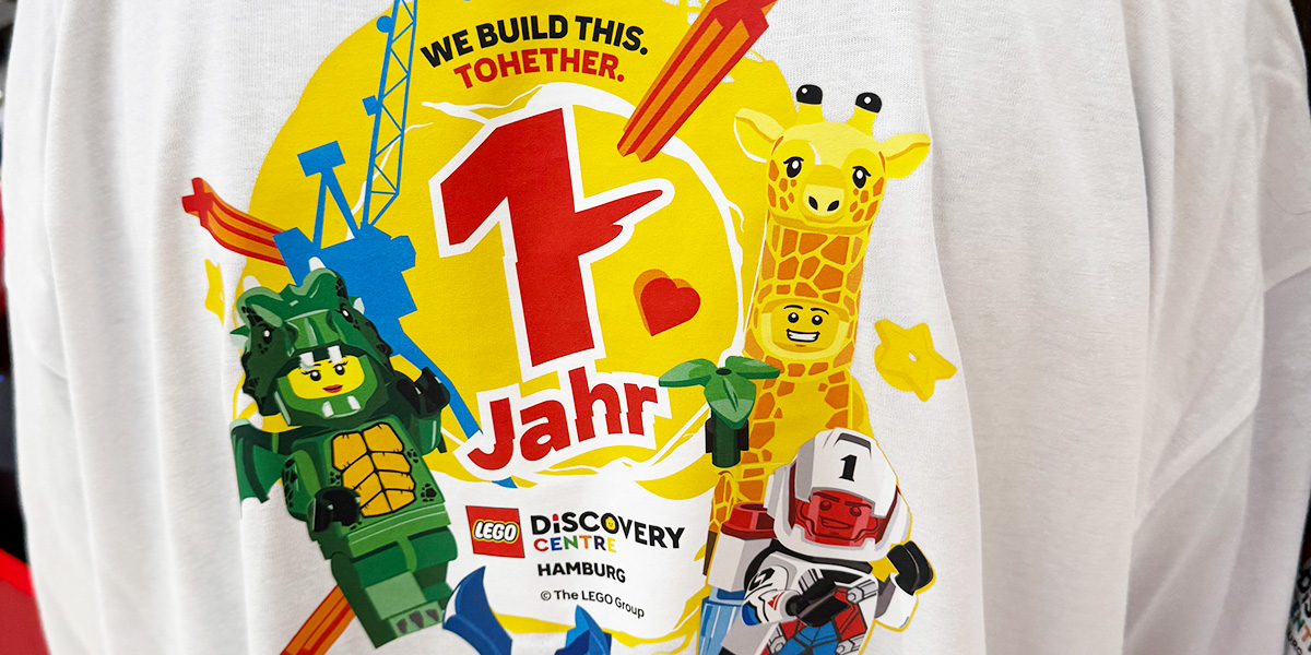 1 Jahr LEGO Discovery Centre Hamburg
