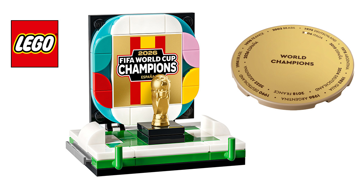 LEGO Editions 4000351 WM-Pokal als Weltmeister-Edition