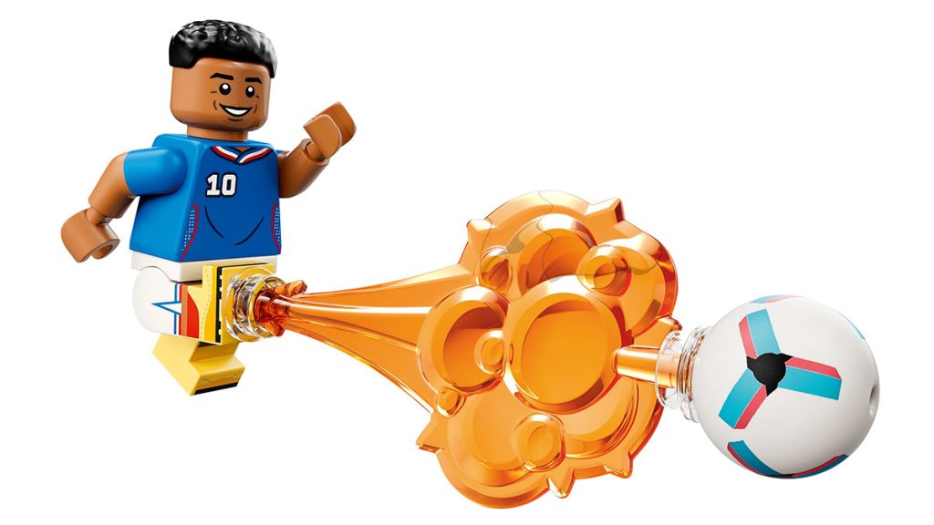 Kylian Mbappé als LEGO Minifigur im Editions Set
