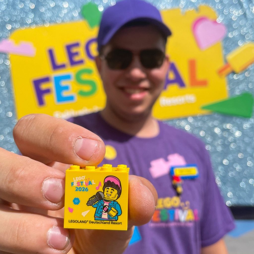 LEGO Festival 2026 Sammelstein aus dem LEGOLAND Deutschland