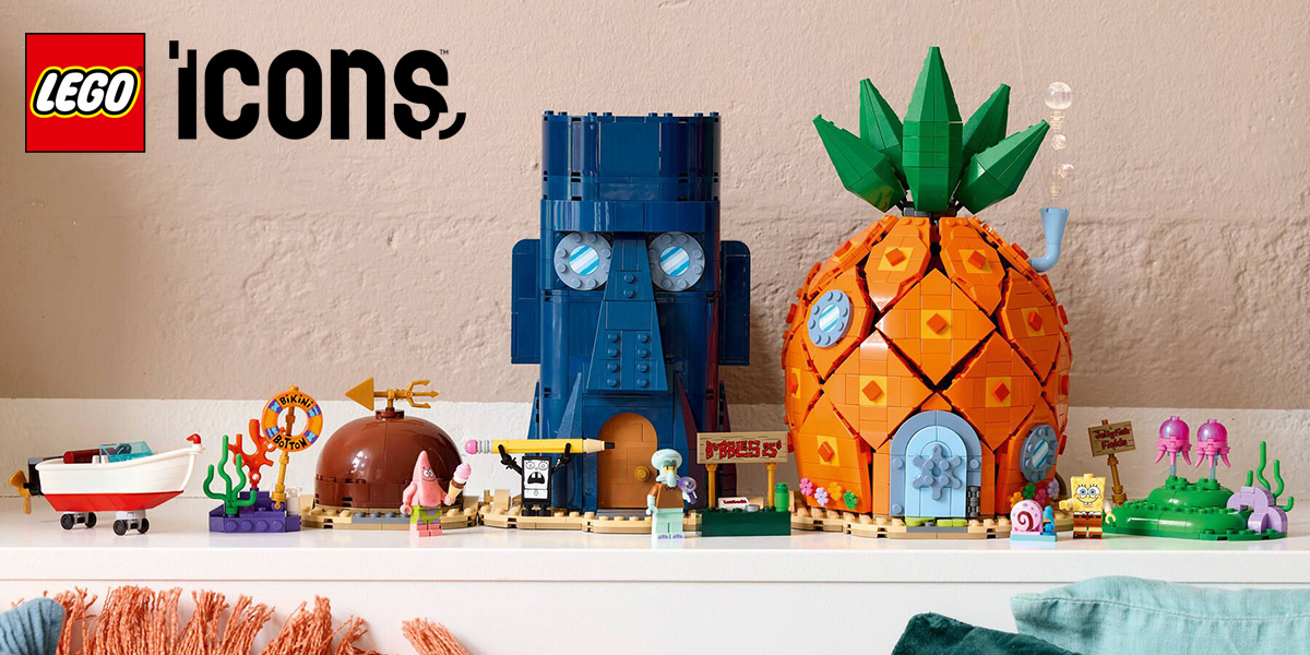 Neue LEGO SpongeBob Schwammkopf Sets