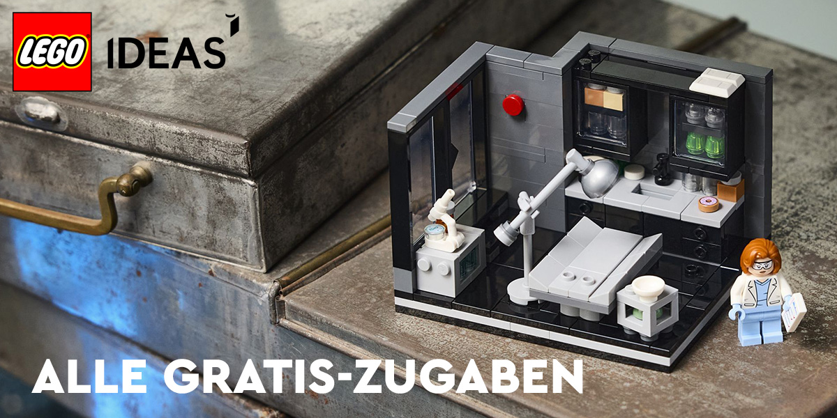 LEGO Ideas Gratis-Zugaben: Komplette Übersicht