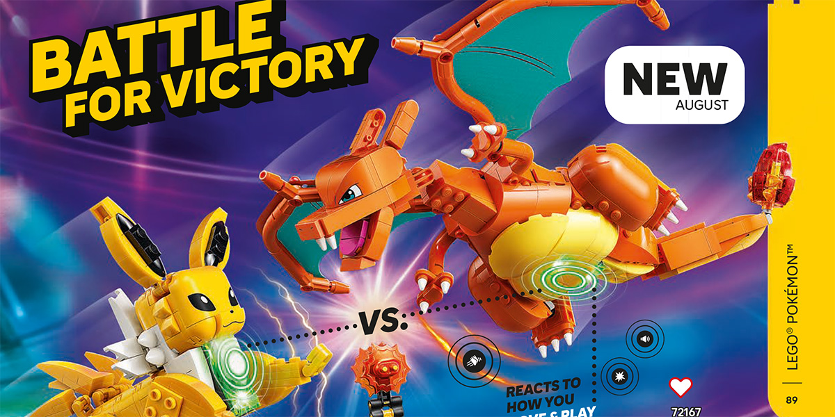 LEGO Pokemon August Neuheiten im LEGO Katalog