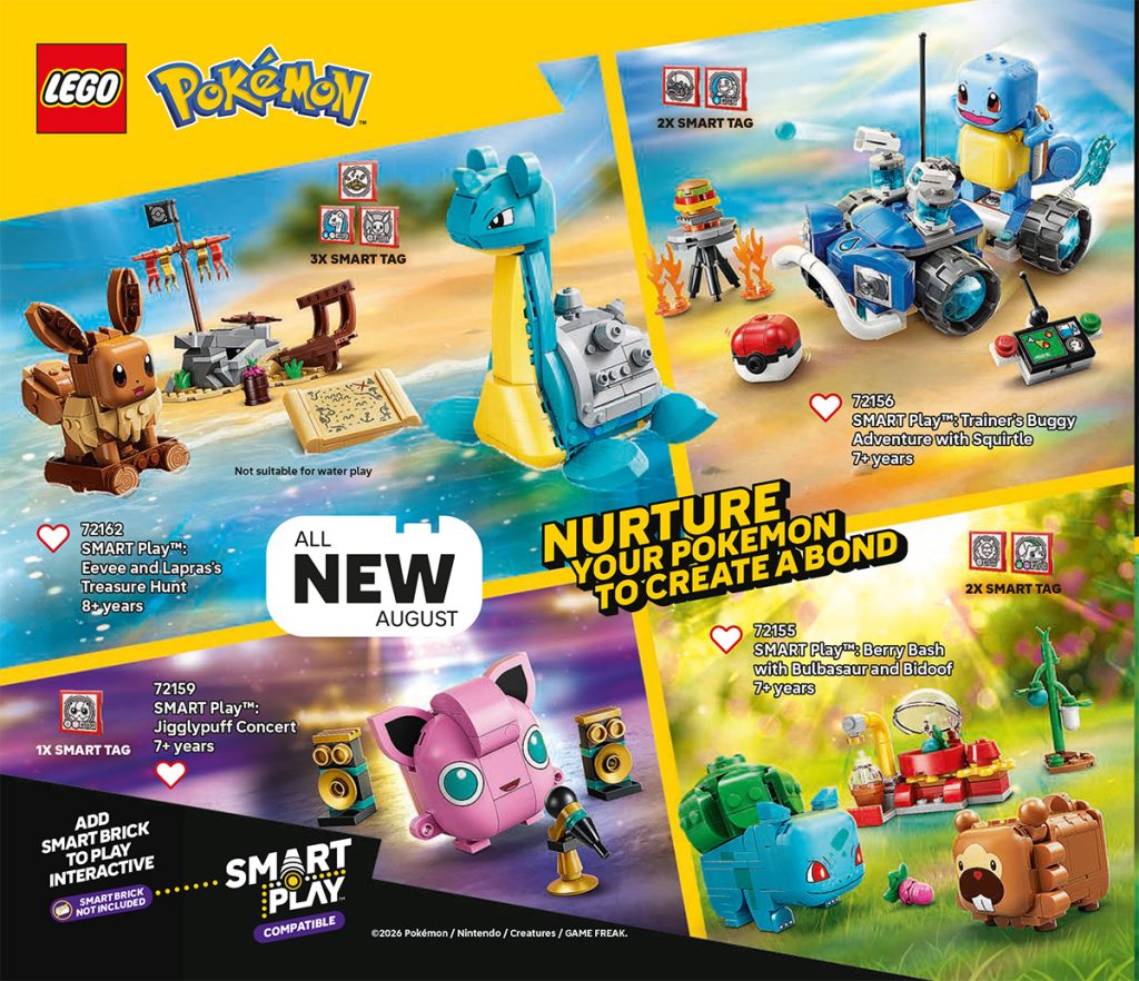 LEGO Pokemon Smart Play im neuen Katalog