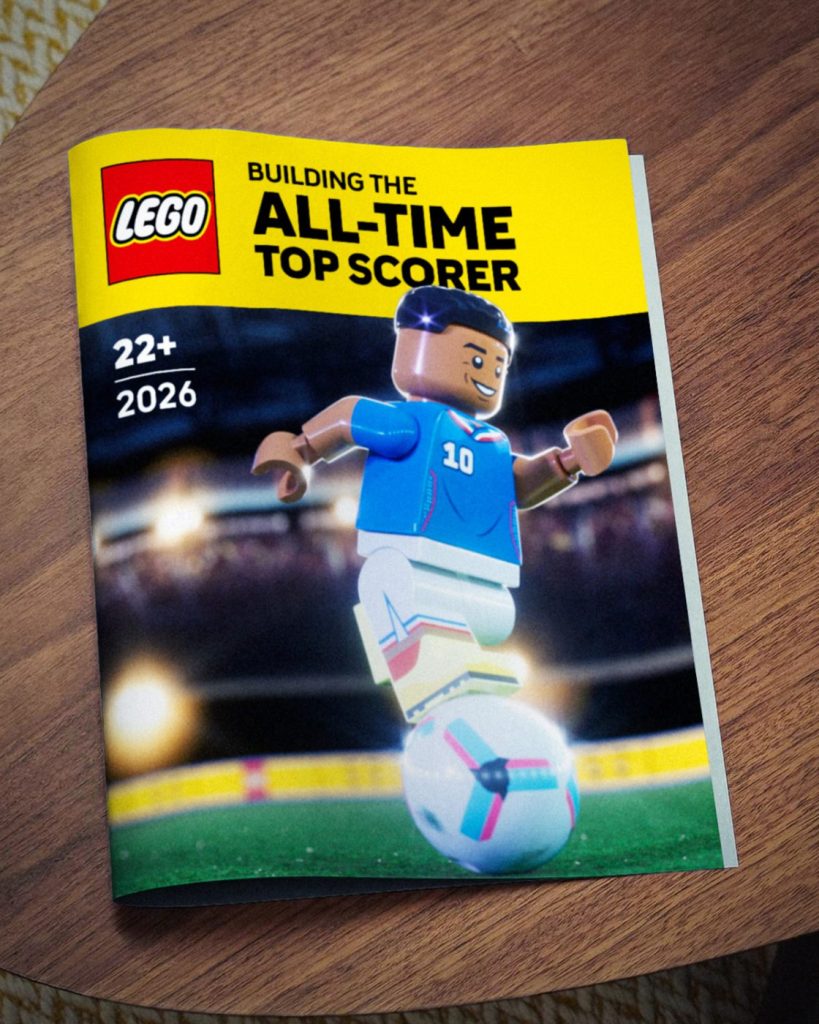LEGO Frankreich gratuliert über Instagram