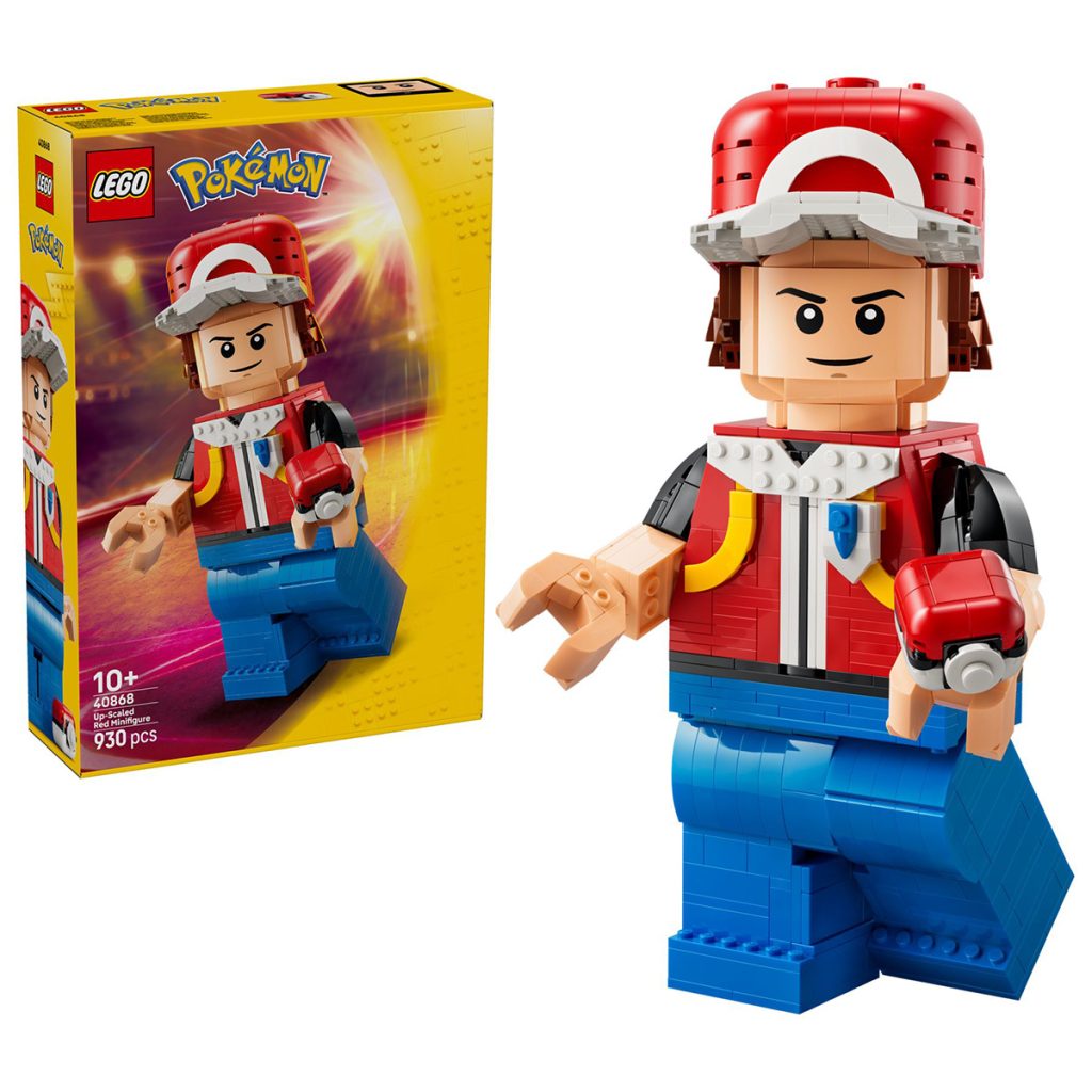 LEGO Pokemon 40868 Up-Scaled Red Minifigure