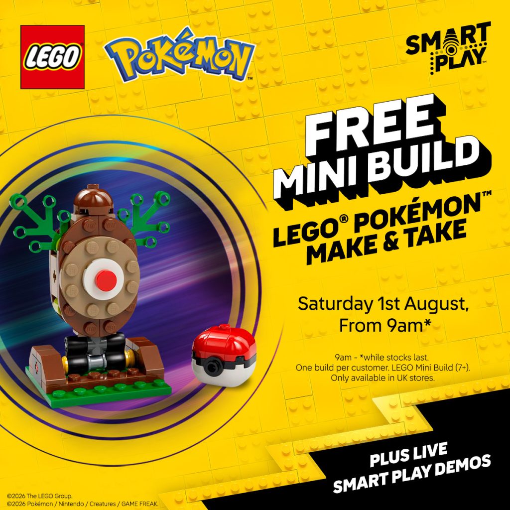 LEGO Pokemon Make & Take Aktion bei Smyths Toys