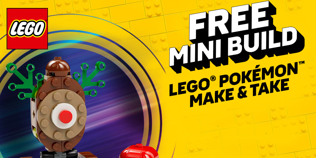 LEGO Pokemon Make & Take Aktion