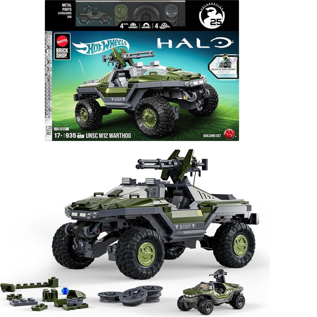 Mattel Brick Shop: Halo UNSC M12 Warthog (JNP49)