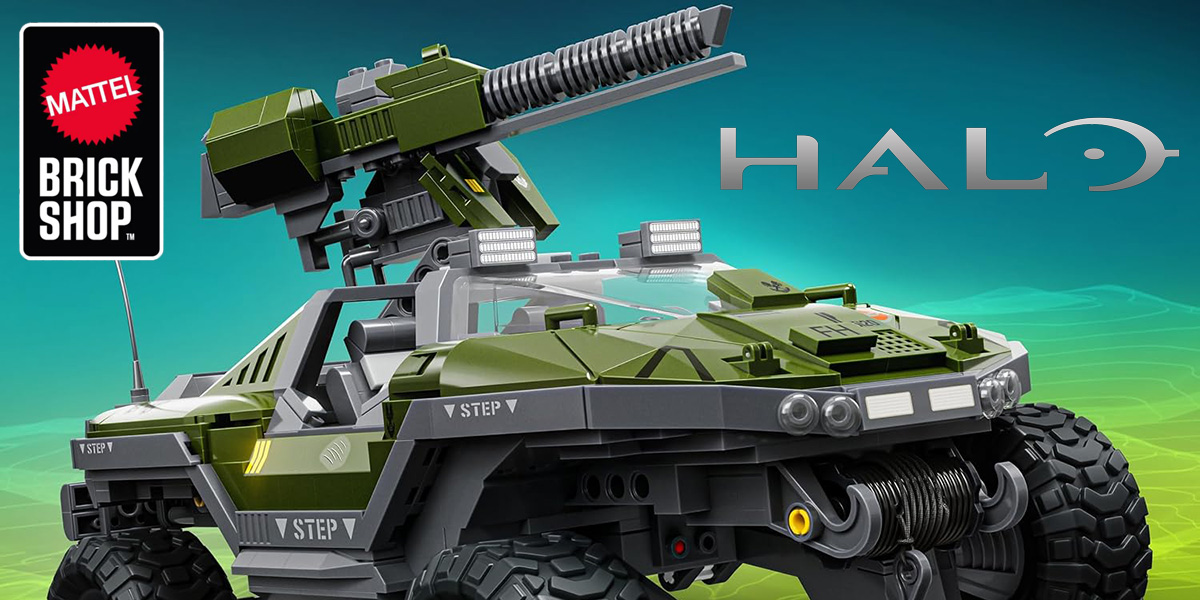 Mattel Brick Shop HALO UNSC M12 Warthog