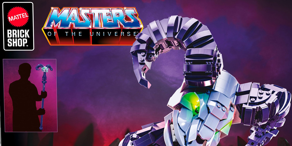 Mattel Brick Shop: Skeletor Havoc Staff