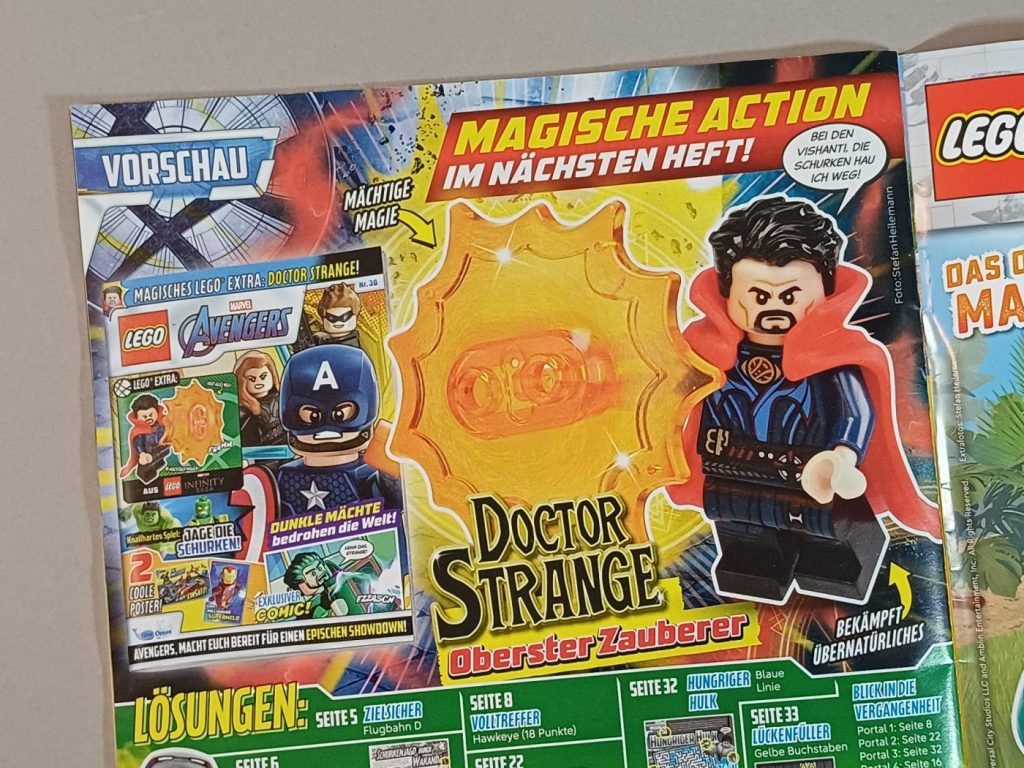 LEGO Avengers Magazin 38 Heftvorschau