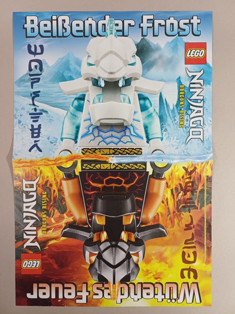 LEGO Ninjago Magazin 144 mit Dragon Cole
