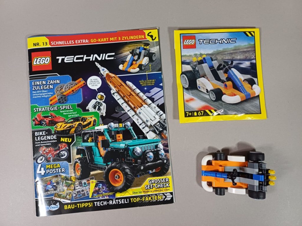 Das neue LEGO Technic Magazin 13 im Review
